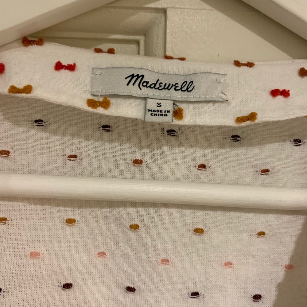 Madewell wrap top, size small - Picture 2 of 4